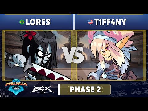 Lores vs. T1FF4NY - Phase 2 - Brawlhalla World Championship 2022