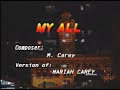11 Mariah Carey My All Canary