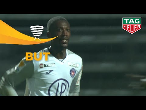 But Yaya SANOGO (81') / Chamois Niortais - Toulouse FC (1-2) (1/16 de finale)  (CNFC-TFC)/ 2019-20
