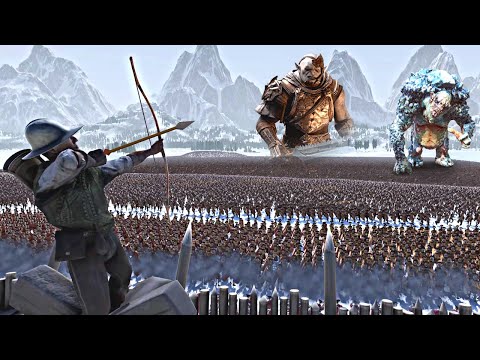 ORCS AND TROLLS ARMY ARE ATTACKING THE SPECIAL FORCES CAMP - Epic Battle Simulator 2 - UEBS 2
