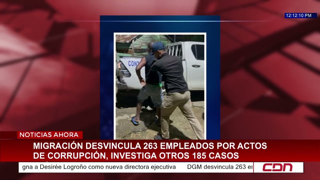 Migración desvincula 263 empleados por actos de corrupción