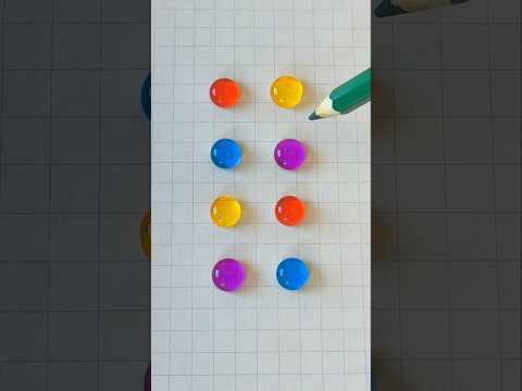 Connect the corresponding pairs 61 #shorts #art #colors #funny#mixing #satisfying #trending #viral