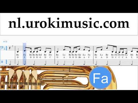 Tubales Axel F - Crazy Frog Muzieknoten Cursus um-i374