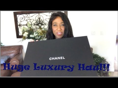 HUGE LUXURY HAUL! DIOR, CHANEL, LOUBOUTIN, JIMMY CHOO & MORE!