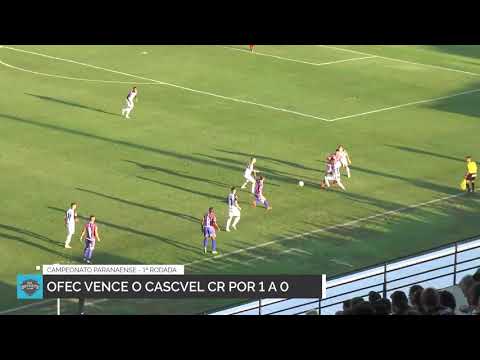 Operário PR 1x0 CR Cascavel 1° Rodada Paranaense 2020