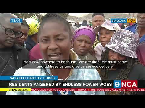 Residents angered by endless power woes