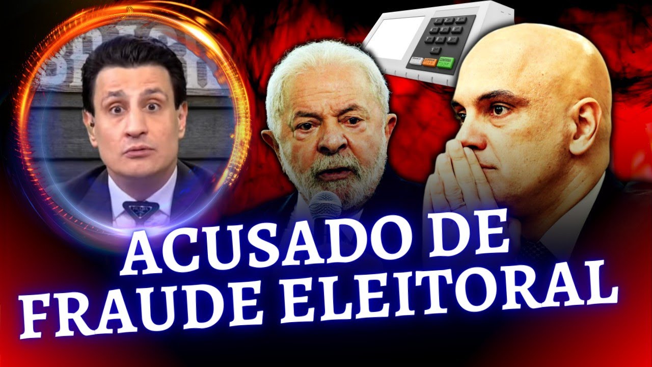 Moraes é acusado de Fraude Eleitoral e disfarça falando sobre "Cabeça de Ovo"