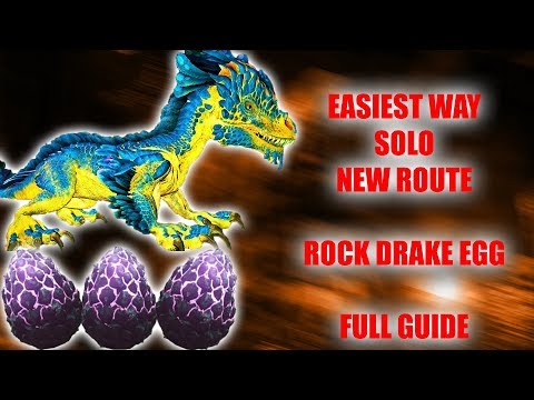 (STEP BY STEP) How to Get Your FIRST Rock Drake Egg (Complete Guide with coords) - ARK Aberration