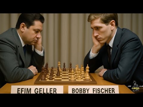 Bobby Fischer vs Efim Geller ◉ Curaçao Candidates, 1962 - "Tactical Tension"