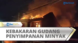 Penyebab Kebakaran Gudang Penyimpanan Minyak Goreng di Jakarta Timur, Diduga Korsleting Listrik