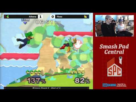 SPC 142 Winners Round 2 - Athena (Luigi) vs Floss (Fox)