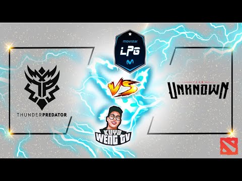 [LIVE] Thunder Predator vs Team Unknown (BO3) Loser's Finals | Movistar Liga Pro Gaming Season 5