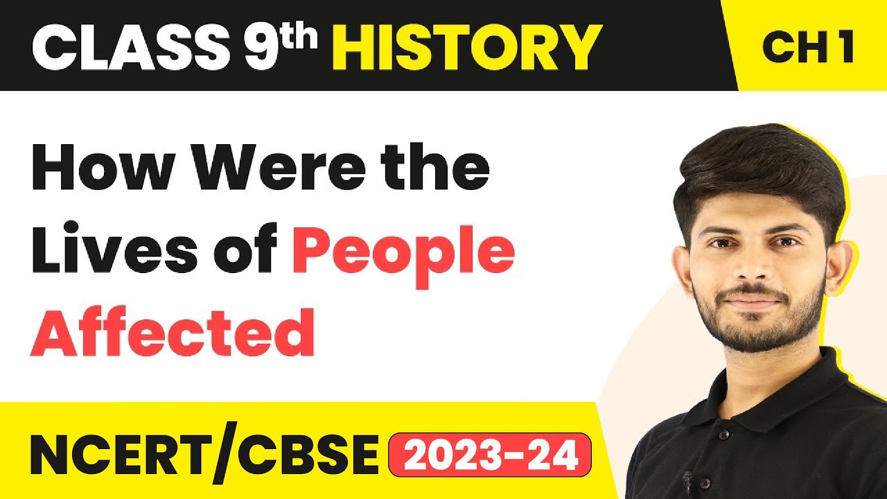 How Were the Lives of People Affected - Forest Society and Colonialism | Class 9 History 2023-24