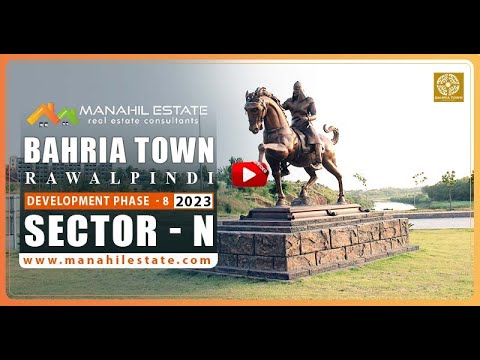 Sector N, Bahria Town Rawalpindi – Phase 8 – Development Update 2023 – Manahil Estate