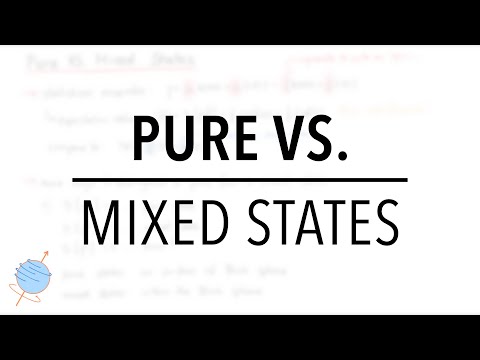 Pure VS Mixed States | Quantum Information