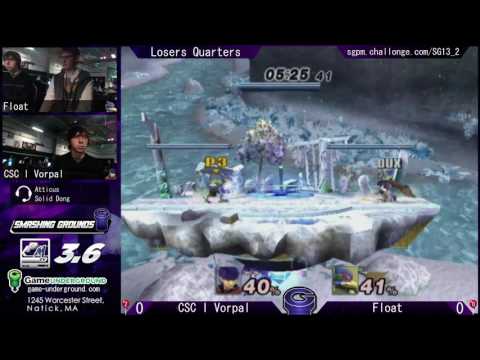 SG at GU 13.2: CSC | Vorpal (Ike) vs Float (Falco)
