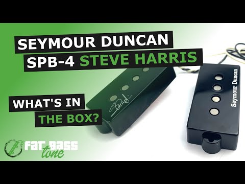 Seymour Duncan SPB-4 Steve Harris Precision Bass® Pickup: What’s In The Box (A Close-Up Look)