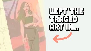 This Artist EXPOSED Their Own Tracing...
