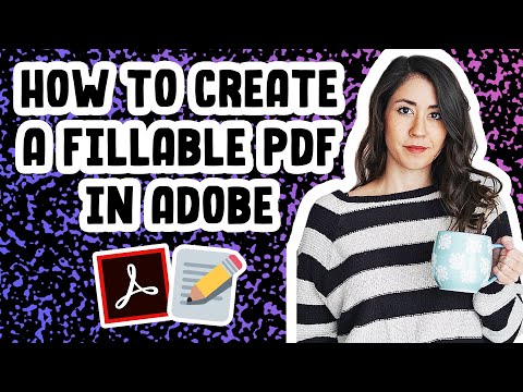 How to Create a Fillable PDF in Adobe Acrobat [TUTORIAL] | Using Adobe to Create Digital Products