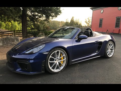 The 2020 718 Porsche Boxster Spyder is Finally a Roofless GT4! - One Take