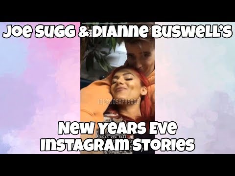 Joe Sugg & Dianne Buswell’s New Years Instagram Stories
