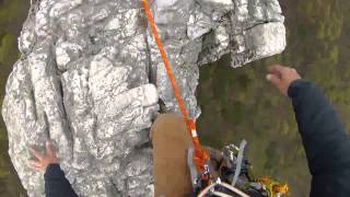 preview picture of video 'Seneca Rocks South Summit Traverse'