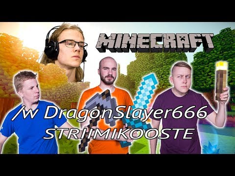NÖRTTI SPARRAA | Minecraft Striimikooste w/ Dragonslayer666
