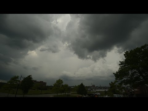 Storm warning, a time-lapse of a passing thunderstorm