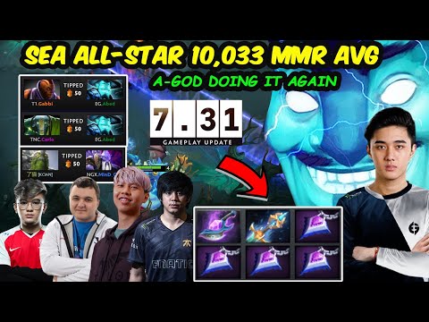 Abed STORM SPIRIT DOING IT AGAIN - NEW PATCH BUILD SEA ALL STAR vs T1.Gabbi Anti-Mage Dota 2 7.31