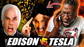 SNEAKY CLASSIC! | Nikola Tesla vs Thomas Edison. Epic Rap Battles of History (REACTION)
