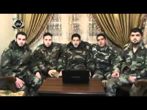 بيان لقائد كتيبة الفاروق عبد الرزاق طلاس حول إتمام انسحاب الكتيبة من بابا عمرو