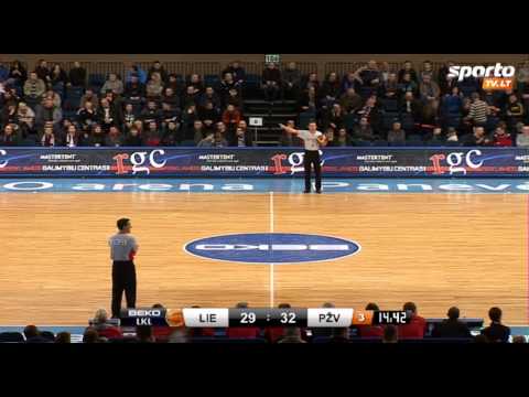 SportoTV.lt: LKL „Lietkabelis" - „Pieno žvaigždės" 2013-12-08