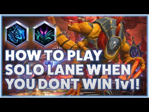 Dehaka Adaptation - HOW TO PLAY SOLO LANE WHEN YOU DONT WIN 1v1! - Grandmaster Storm League