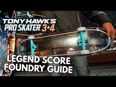 How to get 26,902,534 LEGEND score on Foundry | Tony Hawk's Pro Skater 3 + 4 Remake