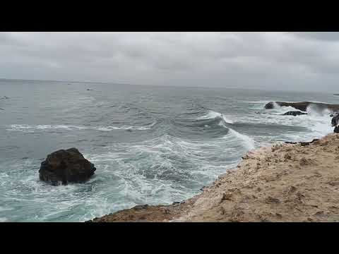 Playa en la Base Naval en Salinas, Santa Elena (Chocolatera)
