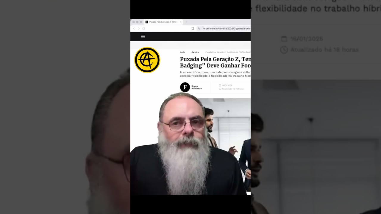 GERAÇÃO Z só vai AO TRABALHO para TOMAR CAFEZINHO com COLEGAS, depois TRABALHA em CASA: É o FUTURO!