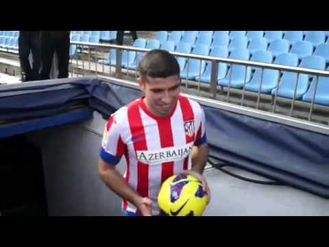 Presentación de Emiliano Insua en el Atlético de Madrid