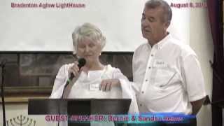 Aglow August 8 2015 Aglow with Speakers Bernie   Sandra Helms