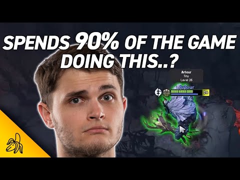 How Arteezy Plays Tiny in 7.30