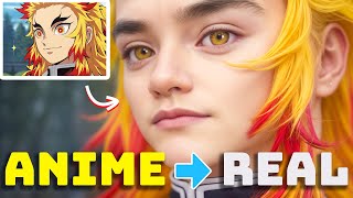 Anime to REAL Life in Stable Diffusion - Tutorial // turn characters realistic