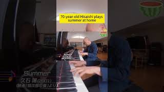 Download lagu Summer Piano Joe Hisaishi | 70-year-old Hisaishi Play Summer at Home #久石譲 #SummerofKikujiro #terence mp3