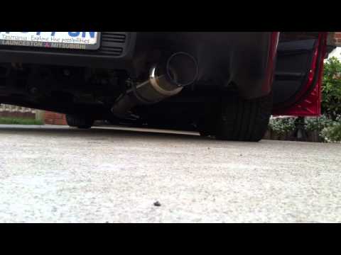 Evo X With Tomei Exhaust