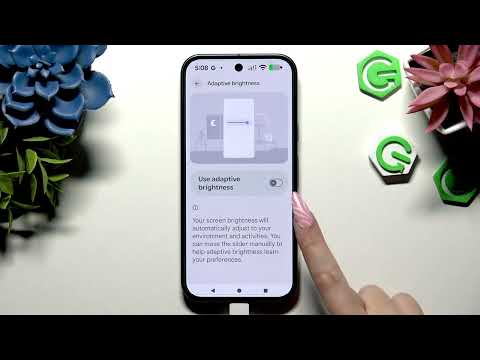GOOGLE Pixel 10 – How to Turn On or Off Auto Brightness