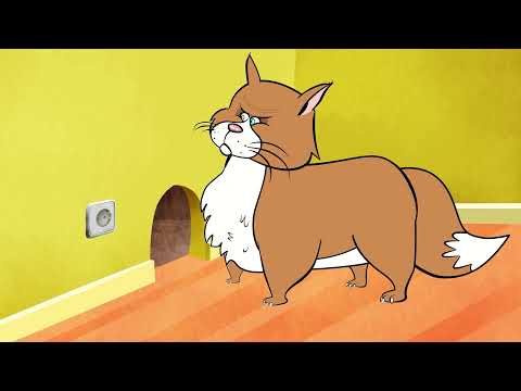 O Gato e os Ratinhos | Desenho animado | Conto Popular infantil com @OsAmiguinhosTV