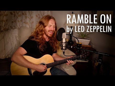 "Ramble On" by Led Zeppelin - Adam Pearce (Acoustic Cover)