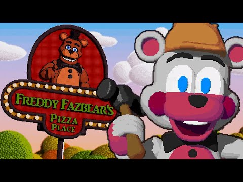 BUILDING MY OWN FNAF PIZZERIA! - FNAF Engraved Establishment