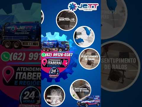 ✔️Desentupidora itaberai e regiões ✔️Desentupimento de esgoto,ralos,pias,caixa de gordura, vaso