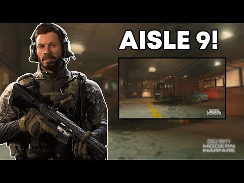 Call of Duty Modern Warfare AISLE Multiplayer COMPILATION