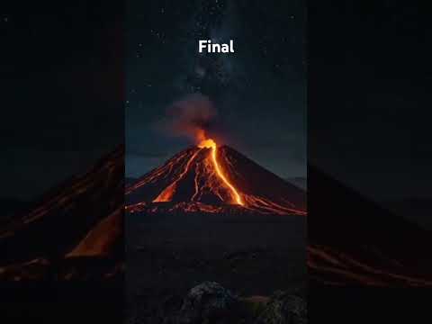 the story of the fox and the volcano by ai final #fox #facts #wildlife #sad #shorts