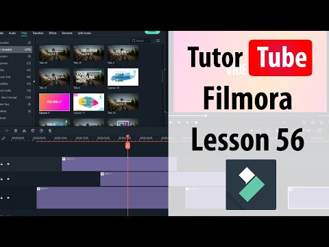 Filmora Tutorial Lesson 1 Touring the Interface